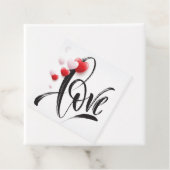 Liebe Balloons Valentine's Day-Geschenk-Tag Geschenkanhänger (Beispiel)