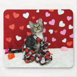 Liebe, Bandit the Tabby Kitten Mousepad