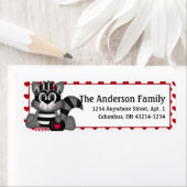 Liebe Bandit Valentine's Day Address Labels d2 (Insitu)