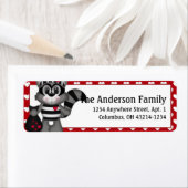 Liebe Bandit Valentine's Day Address Labels d4 (Insitu)