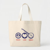 Liebe Banjo Jumbo Stoffbeutel (Vorne)