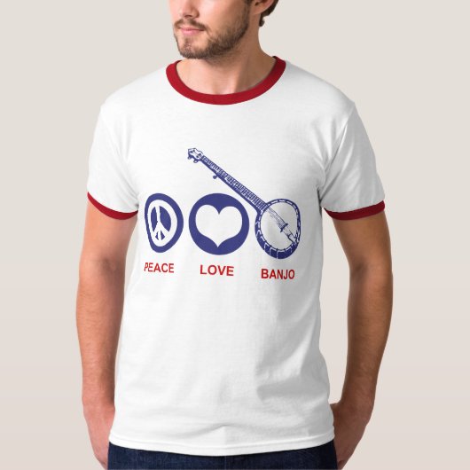 Liebe Banjo T-Shirt (Vorderseite)