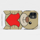 Liebe-Bär Case-Mate iPhone Hülle (Rückseite (Horizontal))