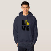 Liebe Barbados Hoodie (Vorne ganz)