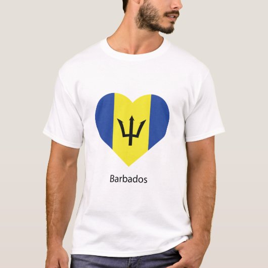 Liebe Barbados T-Shirt (Vorderseite)