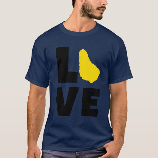 Liebe Barbados T - Shirt (Vorderseite)