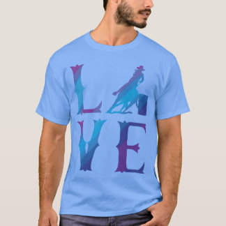 Liebe Barrel Racing lustig T-Shirt
