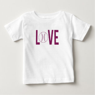 Liebe Baseball Baby T-Shirt