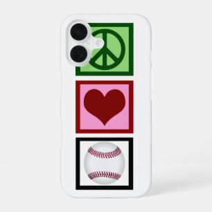 Liebe Baseball iPhone 16 Hülle