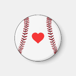 Liebe-Baseball Magnet