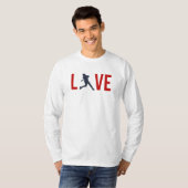 Liebe Baseball T-Shirt (Vorne ganz)