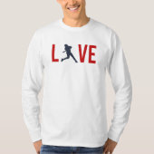 Liebe Baseball T-Shirt (Vorderseite)