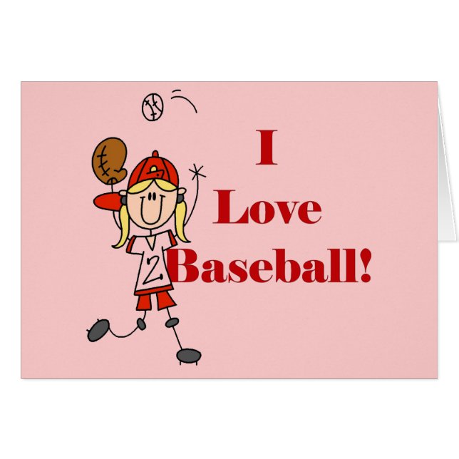 Liebe-Baseball-T-Shirts und Geschenke des (Vorderseite (Horizontal))