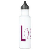 Liebe Baseball Trinkflasche (Links)