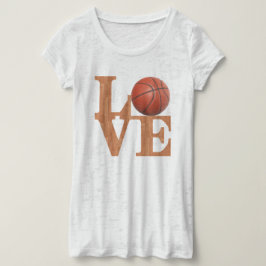 Liebe Basketall T-Shirt