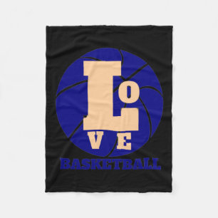 Liebe Basketball 3 Fleecedecke