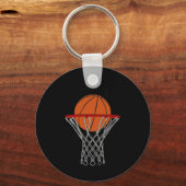 Liebe Basketball 4 Schlüsselanhänger (Vorderseite)