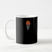 Liebe Basketball - Basketball-Spieler Kaffeetasse (Links)