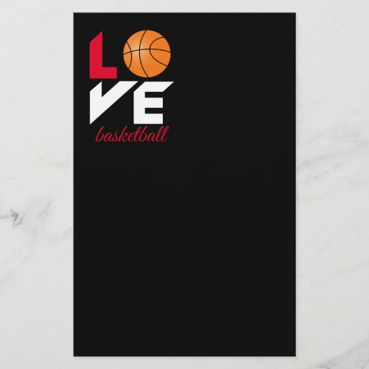 Liebe Basketball Flyer (Vorne)