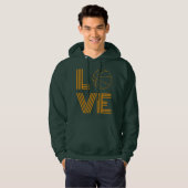 Liebe Basketball-Geschenk Hoodie (Vorne ganz)