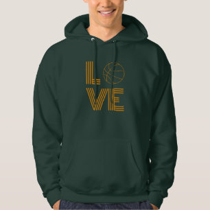 Liebe Basketball-Geschenk Hoodie