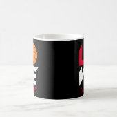 Liebe Basketball Kaffeetasse (Mittel)