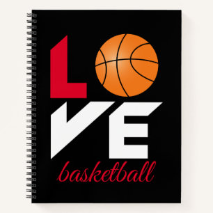 Liebe Basketball Notizblock