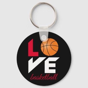 Liebe Basketball Schlüsselanhänger