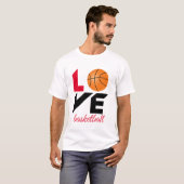 Liebe Basketball T-Shirt (Vorne ganz)