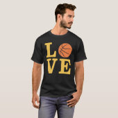 Liebe Basketball T-Shirt (Vorne ganz)