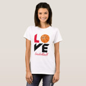 Liebe Basketball T-Shirt (Vorne ganz)