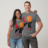 Liebe Basketball T-Shirt (Unisex)