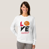 Liebe Basketball T-Shirt (Vorne ganz)