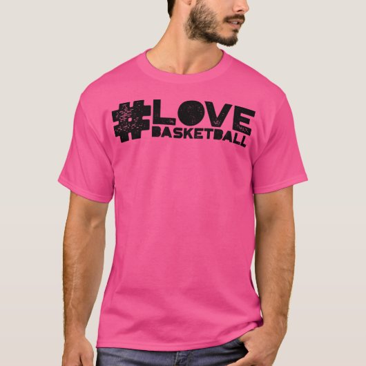 Liebe Basketball T-Shirt (Vorderseite)