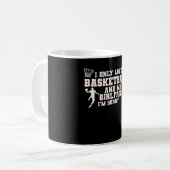 Liebe Basketball und meine Freundin | Entwurf Kaffeetasse (Vorderseite Links)