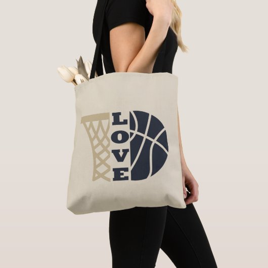 Liebe Basketballkorb Tasche (Von Nahem)
