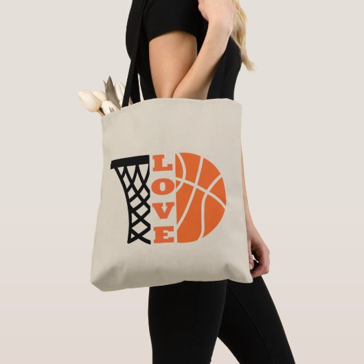 Liebe Basketballkorb Tasche (Von Nahem)