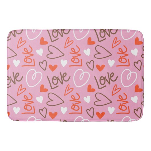 Liebe Bath Mat Badematte (Vorderseite)