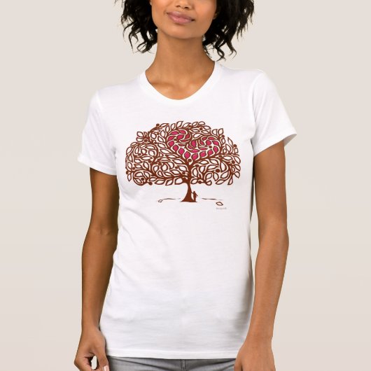 Liebe-Baum-Shirt T-Shirt (Vorderseite)