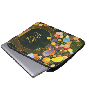 Liebe-Baum-stilvolle Illustration Laptopschutzhülle