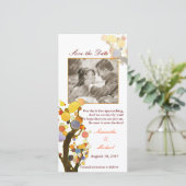 Liebe Bäume: Save the Date Fotokarten (Stehend Vorderseite)
