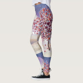 Liebe Baumzweige mit Leggings des Roten Herzens (Links)