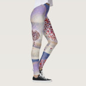 Liebe Baumzweige mit Leggings des Roten Herzens (Rechts)