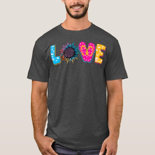 Liebe Beach T-Shirt (Vorderseite)
