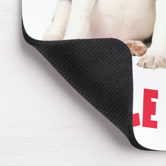 Liebe Beagle Welpen-Hund-Maus-Pad Mousepad (Ecke)