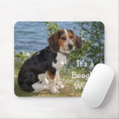 Liebe Beagle Welpen-Hund-Maus-Pad Mousepad (Mit Mouse)