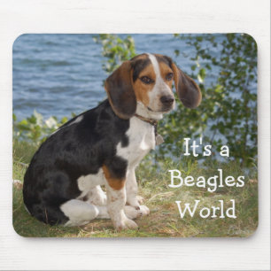 Liebe Beagle Welpen-Hund-Maus-Pad Mousepad