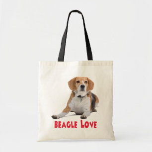Liebe Beagles Welpen Hund Canvas-Tasche Tragetasche