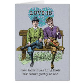 Liebe beantragt gemeinsame Steuererklärung Gay Val (Vorne)