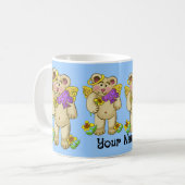 Liebe Bear Angel Kaffeetasse (Vorderseite Links)